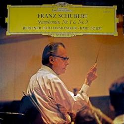 Franz Schubert / Karl Böhm, Berliner Philharmoniker Franz Schubert Symphonien Nr. 1 & Nr. 2 Виниловая пластинка Franz Schubert / Karl Böhm, Berliner Philharmoniker Franz Schubert Symphonien Nr. 1 & Nr. 2 Виниловая пластинка