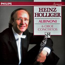 Albinoni - Heinz Holliger 6 Oboe Concertos Фирменный CD Albinoni - Heinz Holliger 6 Oboe Concertos Фирменный CD