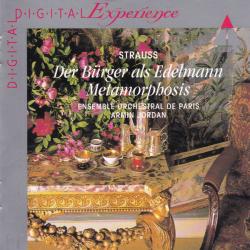 STRAUSS Der Bürger Als Edelmann, Metamorphosen Фирменный CD STRAUSS Der Bürger Als Edelmann, Metamorphosen Фирменный CD