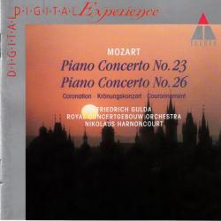 MOZART Piano Concerto No. 23 / Piano Concerto No. 26 (Coronation · Krönungskonzert · Couronnement) Фирменный CD MOZART Piano Concerto No. 23 / Piano Concerto No. 26 (Coronation · Krönungskonzert · Couronnement) Фирменный CD