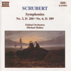 SCHUBERT Symphonies No. 3, D. 200 • No. 6, D. 589 Фирменный CD SCHUBERT Symphonies No. 3, D. 200 • No. 6, D. 589 Фирменный CD