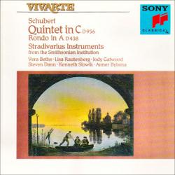 SCHUBERT Quintet In C, D 956 • Rondo In A, D 438 Фирменный CD SCHUBERT Quintet In C, D 956 • Rondo In A, D 438 Фирменный CD