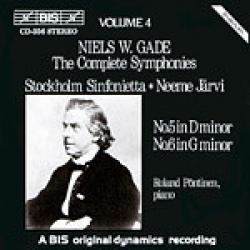 NIELS W. GADE The Complete Symphonies, Volume 4 - No.5 In D Minor / No.6 In G Minor Фирменный CD NIELS W. GADE The Complete Symphonies, Volume 4 - No.5 In D Minor / No.6 In G Minor Фирменный CD