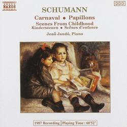 SCHUMANN Kinderszenen / Papillons / Carnaval Фирменный CD SCHUMANN Kinderszenen / Papillons / Carnaval Фирменный CD