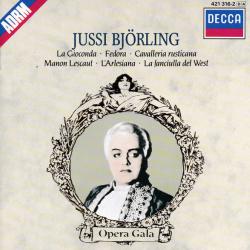 JUSSI BJORLING Arias From Cavalleria Rusticana - La Gioconda - Manon Lescaut - Un Ballo In Maschera - Fedora - La Fanciulla Del West - L'Arlesiana - Requiem - Das Land Des Lächelns Фирменный CD JUSSI BJORLING Arias From Cavalleria Rusticana - La Gioconda - Manon Lescaut - Un Ballo In Maschera - Fedora - La Fanciulla Del West - L'Arlesiana - Requiem - Das Land Des Lächelns Фирменный CD