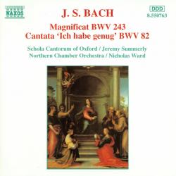 BACH Magnificat BWV 243 / Cantata 'Ich Habe Genug' BWV 82 Фирменный CD BACH Magnificat BWV 243 / Cantata 'Ich Habe Genug' BWV 82 Фирменный CD