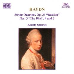 HAYDN String Quartets Op. 33 "Russian" Nos. 3 "The Bird", 4 And 6 Фирменный CD HAYDN String Quartets Op. 33 "Russian" Nos. 3 "The Bird", 4 And 6 Фирменный CD