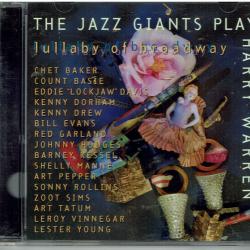 VARIOUS The Jazz Giants Play Harry Warren - Lullaby Of Broadway Фирменный CD VARIOUS The Jazz Giants Play Harry Warren - Lullaby Of Broadway Фирменный CD