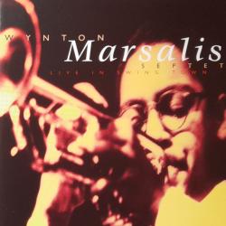 WYNTON MARSALIS SEPTET Live In Swing Town Фирменный CD WYNTON MARSALIS SEPTET Live In Swing Town Фирменный CD