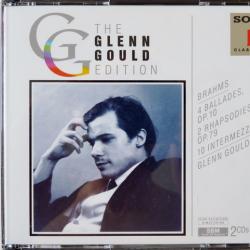 Brahms, Glenn Gould 4 Ballades, Op. 10; 2 Rhapsodies, Op. 79; 10 Intermezzi Фирменный CD Brahms, Glenn Gould 4 Ballades, Op. 10; 2 Rhapsodies, Op. 79; 10 Intermezzi Фирменный CD