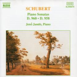 Schubert, Jenö Jandó Piano Sonatas D. 960 ▪ D. 958 Фирменный CD Schubert, Jenö Jandó Piano Sonatas D. 960 ▪ D. 958 Фирменный CD