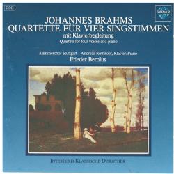 BRAHMS Quartets For Four Voices And Piano Фирменный CD BRAHMS Quartets For Four Voices And Piano Фирменный CD