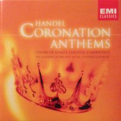 HANDEL Coronation Anthems Фирменный CD HANDEL Coronation Anthems Фирменный CD