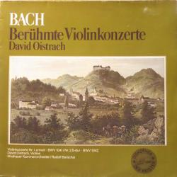 BACH Berühmte Violinkonzerte Виниловая пластинка BACH Berühmte Violinkonzerte Виниловая пластинка