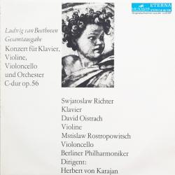 BEETHOVEN Konzert Für Klavier, Violine, Violoncello Und Orchester C-dur Op.56 Виниловая пластинка BEETHOVEN Konzert Für Klavier, Violine, Violoncello Und Orchester C-dur Op.56 Виниловая пластинка