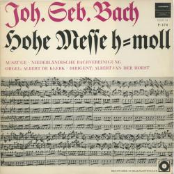 BACH Hohe Messe H-Moll (Auszüge) Виниловая пластинка BACH Hohe Messe H-Moll (Auszüge) Виниловая пластинка