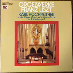 LISZT ORGELWERKE Виниловая пластинка LISZT ORGELWERKE Виниловая пластинка