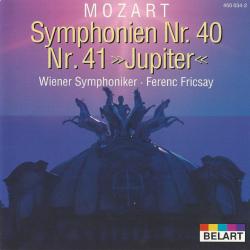 MOZART Symphonien Nr. 40 & Nr. 41 "Jupiter" Фирменный CD MOZART Symphonien Nr. 40 & Nr. 41 "Jupiter" Фирменный CD