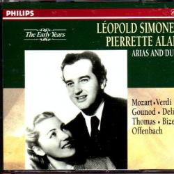 Leopold Simoneau, Pierrette Alarie Arias And Duets - The Early Years Фирменный CD Leopold Simoneau, Pierrette Alarie Arias And Duets - The Early Years Фирменный CD