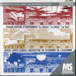 HAYDN Symphonies: Le Matin, Le Midi, Le Soir Фирменный CD HAYDN Symphonies: Le Matin, Le Midi, Le Soir Фирменный CD
