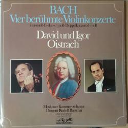 BACH Vier Berühmte Violinkonzerte: In A-moll - E-dur - D-moll - Doppelkonzert D-moll Виниловая пластинка BACH Vier Berühmte Violinkonzerte: In A-moll - E-dur - D-moll - Doppelkonzert D-moll Виниловая пластинка