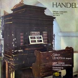 HANDEL Organ Concerti - Op. 4 Nos. 1,4,5 / Op. 7 No. 3 Виниловая пластинка 
