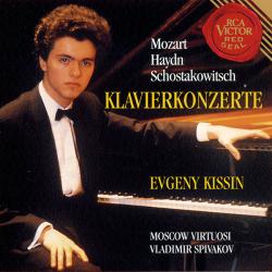 Evgeny Kissin, Moscow Virtuosi, Vladimir Spivakov Mozart, Haydn, Schostakowitsch - Klavierkonzerte Фирменный CD Evgeny Kissin, Moscow Virtuosi, Vladimir Spivakov Mozart, Haydn, Schostakowitsch - Klavierkonzerte Фирменный CD