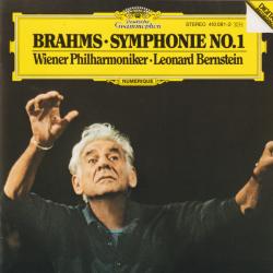 Brahms, Wiener Philharmoniker, Leonard Bernstein Symphonie No. 1 Фирменный CD Brahms, Wiener Philharmoniker, Leonard Bernstein Symphonie No. 1 Фирменный CD