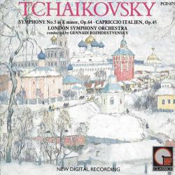TCHAIKOVSKY Symphony No. 5 In E Minor, Op.64 • Capriccio Italien, Op.45 Фирменный CD TCHAIKOVSKY Symphony No. 5 In E Minor, Op.64 • Capriccio Italien, Op.45 Фирменный CD
