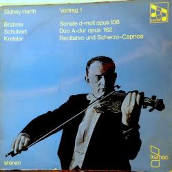 SIDNEY HARTH Sonate D-Moll Opus 108 / Duo A-Dur Opus 162 / Recitativo Und Scherzo-Caprice Виниловая пластинка SIDNEY HARTH Sonate D-Moll Opus 108 / Duo A-Dur Opus 162 / Recitativo Und Scherzo-Caprice Виниловая пластинка
