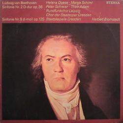 BEETHOVEN Sinfonie Nr. 2 D-dur Op. 36 & Sinfonie Nr. 9 D-moll Op. 125 Виниловая пластинка BEETHOVEN Sinfonie Nr. 2 D-dur Op. 36 & Sinfonie Nr. 9 D-moll Op. 125 Виниловая пластинка