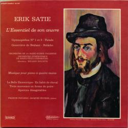Erik Satie L'Essentiel De Son Oeuvre Виниловая пластинка Erik Satie L'Essentiel De Son Oeuvre Виниловая пластинка