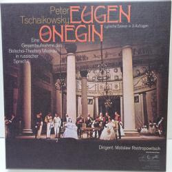 TSCHAIKOWSKY Eugen Onegin - Lyrische Szenen In 3 Aufzügen LP-BOX TSCHAIKOWSKY Eugen Onegin - Lyrische Szenen In 3 Aufzügen LP-BOX