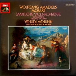 MOZART Sämtliche Violinkonzerte LP-BOX MOZART Sämtliche Violinkonzerte LP-BOX