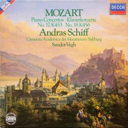 MOZART Piano Concertos: No. 17, K453 ・ No. 18, K456 Виниловая пластинка MOZART Piano Concertos: No. 17, K453 ・ No. 18, K456 Виниловая пластинка