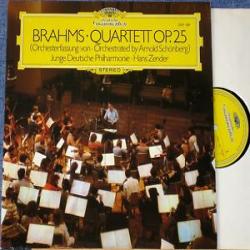 BRAHMS Quartett Op. 25 (Orchesterfassung von = Orchestrated by Arnold Schönberg) Виниловая пластинка BRAHMS Quartett Op. 25 (Orchesterfassung von = Orchestrated by Arnold Schönberg) Виниловая пластинка