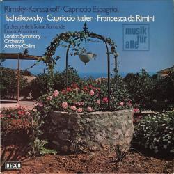 Rimsky-Korssakoff, Tschaikowsky Capriccio Espagnol • Capriccio Italien • Francesca Da Rimini Виниловая пластинка Rimsky-Korssakoff, Tschaikowsky Capriccio Espagnol • Capriccio Italien • Francesca Da Rimini Виниловая пластинка