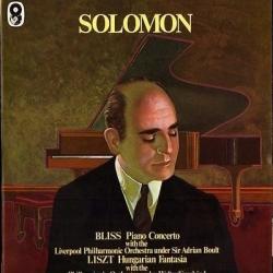 SOLOMON Bliss Piano Concerto / Liszt Hungarian Fantasy Виниловая пластинка SOLOMON Bliss Piano Concerto / Liszt Hungarian Fantasy Виниловая пластинка