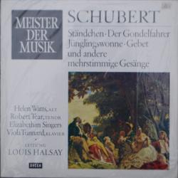SCHUBERT Mehrstimmige Gesänge Виниловая пластинка SCHUBERT Mehrstimmige Gesänge Виниловая пластинка