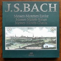 BACH Messen, Motetten, Lieder - Masses, Motets, Songs - Messes, Motets, Chants LP-BOX BACH Messen, Motetten, Lieder - Masses, Motets, Songs - Messes, Motets, Chants LP-BOX