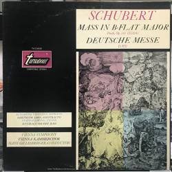 SCHUBERT Mass In B-Flat Major / Deutsche Messe Виниловая пластинка SCHUBERT Mass In B-Flat Major / Deutsche Messe Виниловая пластинка