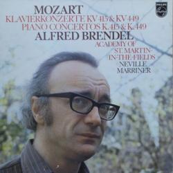 Mozart, Alfred Brendel Klavierkonzerte KV 415 & KV 449 Виниловая пластинка Mozart, Alfred Brendel Klavierkonzerte KV 415 & KV 449 Виниловая пластинка