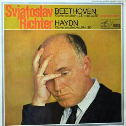 SVJATOSLAV RICHTER, BEETHOVEN, HAYDN Klaviersonate Nr. 23 F-moll Op. 57 »Appassionata« / Klaviersonate C-moll Nr. 20 Виниловая пластинка SVJATOSLAV RICHTER, BEETHOVEN, HAYDN Klaviersonate Nr. 23 F-moll Op. 57 »Appassionata« / Klaviersonate C-moll Nr. 20 Виниловая пластинка