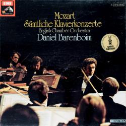 MOZART, DANIEL BARENBOIM Sämtliche Klavierkonzerte LP-BOX MOZART, DANIEL BARENBOIM Sämtliche Klavierkonzerte LP-BOX