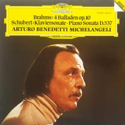 BRAHMS, SCHUBERT 4 Balladen Op.10 / Klaviersonate • Piano Sonata D.537 Виниловая пластинка BRAHMS, SCHUBERT 4 Balladen Op.10 / Klaviersonate • Piano Sonata D.537 Виниловая пластинка