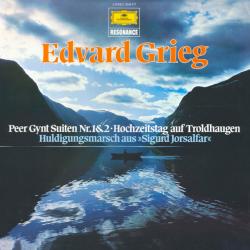 GRIEG Peer Gynt Suiten Nr.1&2 • Hochzeitstag Auf Troldhaugen / Huldigungsmarsch Aus »Sigurd Jorsalfar« Виниловая пластинка GRIEG Peer Gynt Suiten Nr.1&2 • Hochzeitstag Auf Troldhaugen / Huldigungsmarsch Aus »Sigurd Jorsalfar« Виниловая пластинка