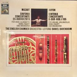 MOZART, HAYDN Sinfonie Concertante In E Flat For Oboe, Clarinet, Horn, Bassoon & Orchestra, K.297b; Sinfonia Concertante Виниловая пластинка MOZART, HAYDN Sinfonie Concertante In E Flat For Oboe, Clarinet, Horn, Bassoon & Orchestra, K.297b; Sinfonia Concertante Виниловая пластинка