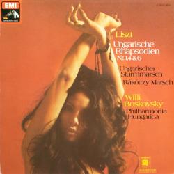 LISZT Ungarische Rhapsodien Nr. 1,4 & 6 / Ungarischer Sturmmarsch / Ráckóczy Marsch Виниловая пластинка LISZT Ungarische Rhapsodien Nr. 1,4 & 6 / Ungarischer Sturmmarsch / Ráckóczy Marsch Виниловая пластинка