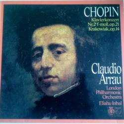 CHOPIN Klavierkonzert Nr. 2 F-moll,Op. 21 / Krakowiak, Op. 14 Виниловая пластинка CHOPIN Klavierkonzert Nr. 2 F-moll,Op. 21 / Krakowiak, Op. 14 Виниловая пластинка