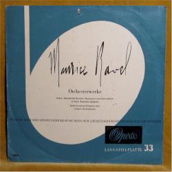 RAVEL Orchesterwerke Виниловая пластинка RAVEL Orchesterwerke Виниловая пластинка